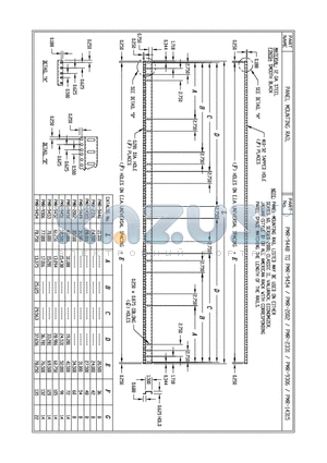 PMR-9448 datasheet - PANEL MOUNTING RAIL