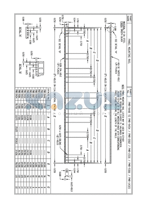 PMR-9451 datasheet - PANEL MOUNTING RAIL