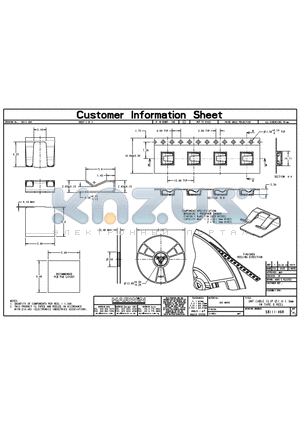 S8111-46R datasheet - SMT CABLE CLIP 1.0 -1.5 mm IN TAPE & REEL