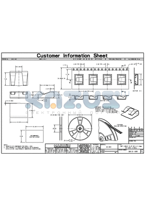 S8131-46R datasheet - SMT CABLE CLIP 2.0 - 3.0 mm IN TAPE & REEL