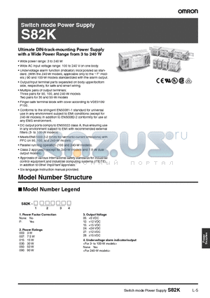 S82K-00324 datasheet - Switch mode Power Supply