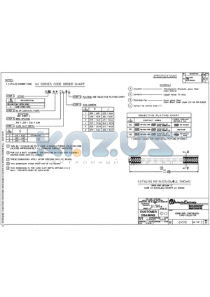 NJS56C16792 datasheet - EDGECARD, CONTINUOUS CARD COLLECTOR