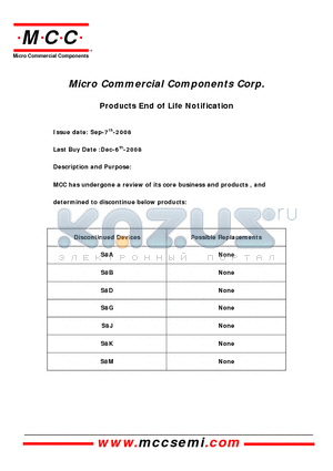 S8G datasheet - 8 Amp Silicon Rectifier 50 to 1000 Volts