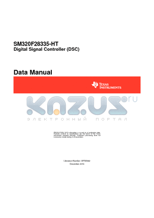 SM320F28335-HT datasheet - Digital Signal Controller (DSC)