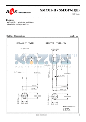 SM3317-HB datasheet - LED Lamp