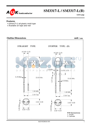 SM3317-L datasheet - LED Lamp