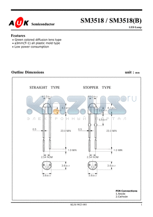 SM3518 datasheet - LED Lamp