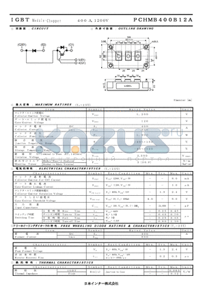 PCHMB400B12A_1 datasheet - 400A 1200V