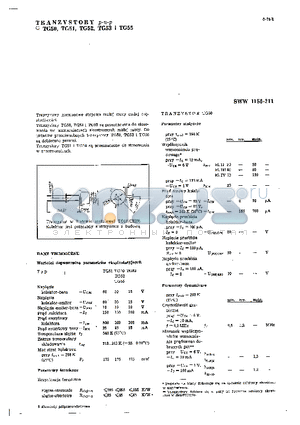 SWW1156-211 datasheet - TRANZYSTORY P-N-P