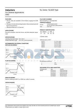 NL322522T-047X datasheet - SMD