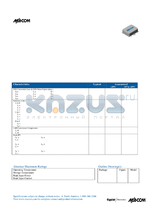 SM6D datasheet - DOUBLE-BALANCED MIXER