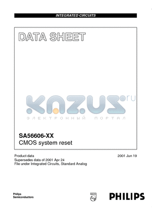 SA56606-XXGW datasheet - CMOS system reset