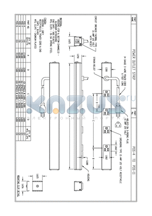 POS-4 datasheet - POWER OUTLET STRIP