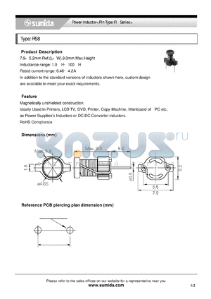 R58NP-100MB datasheet - Power Inductor