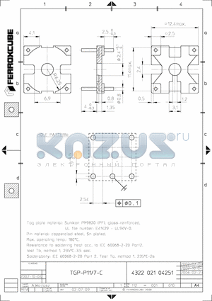 TGP-P11-C datasheet - TGP-P11/7-C