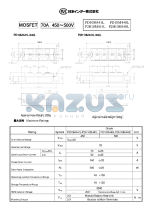 PD10M440L_1 datasheet - 70A 450~500V