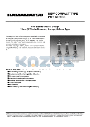 R6353 datasheet - NEW COMPACT TYPE PMT SERIES