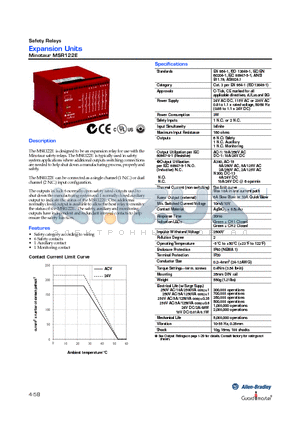 MSR122E datasheet - Expansion Units