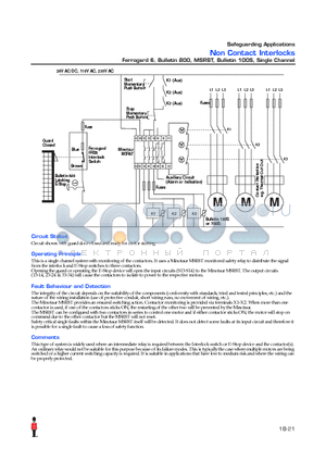 MSR8T datasheet - Monitoring Safety Relays