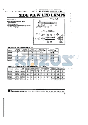 MT2230-R datasheet - SIDE VIEW LED LAMPS