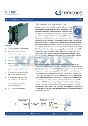 OTS-1LR-B7-SA-IC datasheet - Reference Oscillator Link