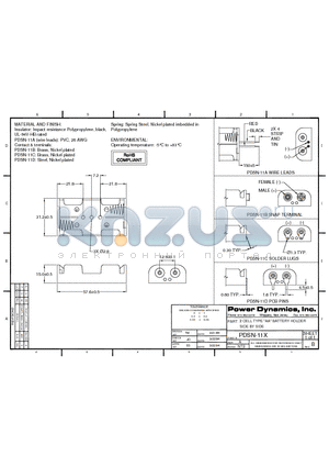 PDSN-11C datasheet - 2 CELL TYPE 