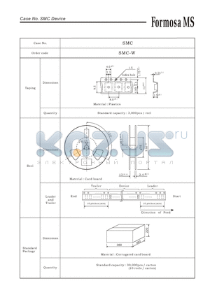 SMC datasheet - Case No. SMC Device