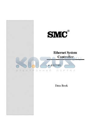SMC83C795 datasheet - Ethernet System Controller