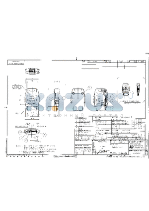 RA1P011FP1 datasheet - SIGNAL CONTACT COPPER ALLOY