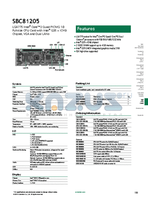SBC81205VGG datasheet - ISA high drive supported