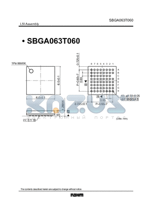 SBGA063T060 datasheet - LSI Assembly