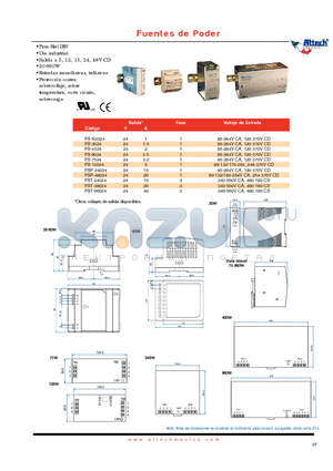 PS-12024 datasheet - PS-S2024