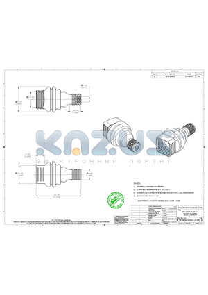 P-MRJ-258E-11-BP datasheet - MRJ SERIES BOOT FOR RJ PLUG & CABLE, RoHS COMPLIANT