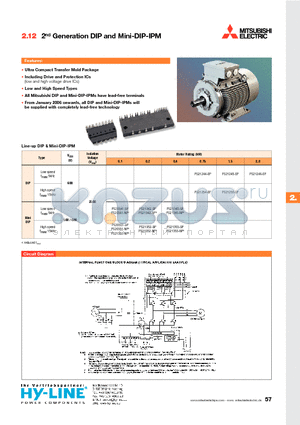 PS20341-GP datasheet - Generation DIP and Mini-DIP-IPM