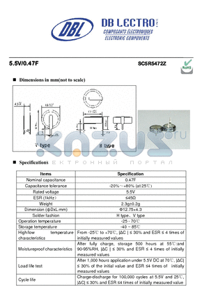 SR2R5104Z datasheet - High capacitance and low resistance for long cycle life applications