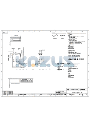 RB141D1000-116 datasheet - E-SWITCH RB141D1000-116