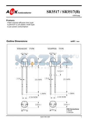 SR3517B datasheet - LED Lamp