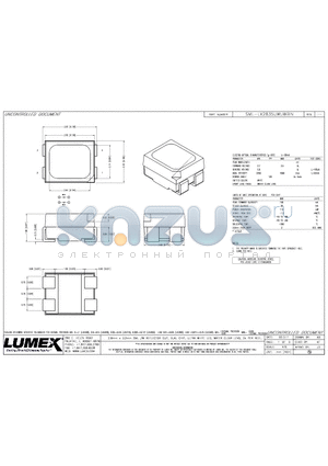 SML-LX2835UWUWBIN datasheet - 2.8mm x 3.2mm SML /W REFLECTOR CUP, DUAL CHIP, ULTRA WHITE LED