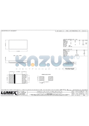 SML-LXFP0603SOC-TR datasheet - 1.6x0.8x0.2mm ULTRA THIN SMT LED, ORANGE, WATER CLEAR LENS