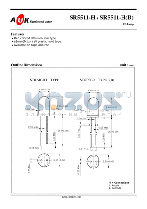 SR5511-H datasheet - LED Lamp