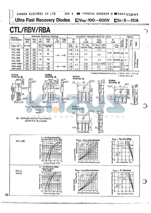 RBA-402L datasheet - Ultra Fast Recovery Diode