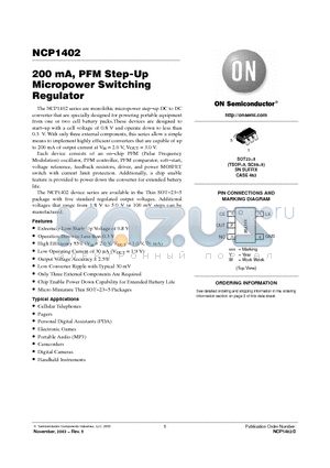 T494D686K010AS datasheet - 200 mA, PFM Step-Up Micropower Switching Regulator