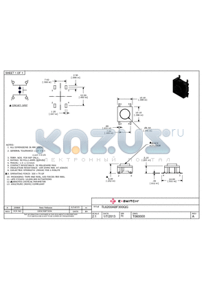 TL6200ABF300QG datasheet - TERM. NOS. FOR REF ONLY