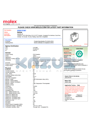 SD-44914-001 datasheet - 3.00mm (.118