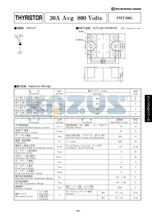 PHT308C datasheet - 30A Avg 800 Volts