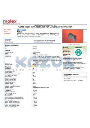 SD-46207-001 datasheet - 4.20mm (.165