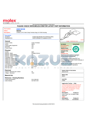 SD-50012-001 datasheet - 2.00mm (.079