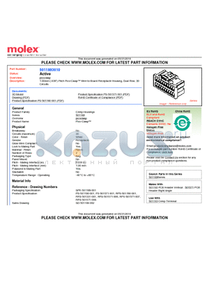 SD-501189-002 datasheet - 1.00mm (.039