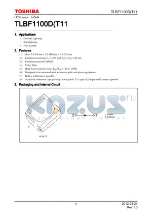 TLBF1100D datasheet - General Lighting