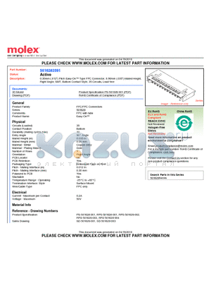 SD-501628-001 datasheet - 0.30mm (.012